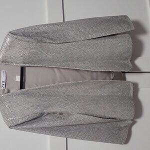 Zara sequins cape